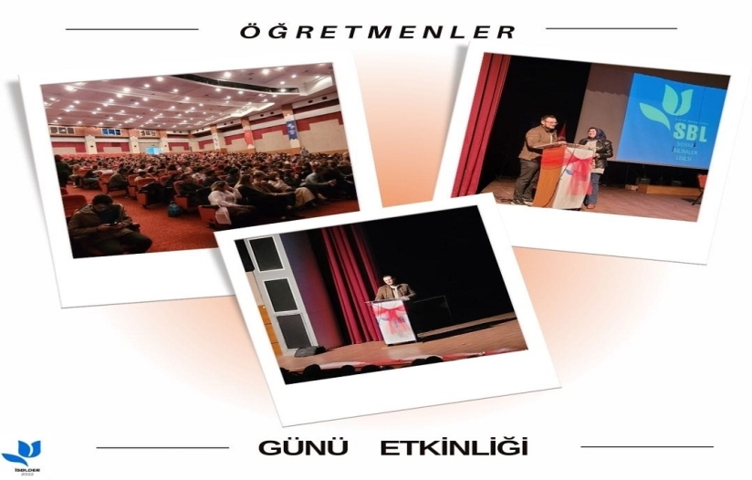 ÖĞRETMENLER GÜNÜ ETKİNLİĞİ GERÇEKLEŞTİRİLDİ.