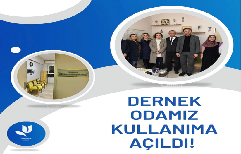 Dernek Odamız Kullanıma Açıldı!