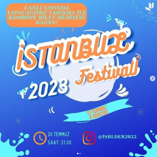 İSTANBUL FESTİVALİ KOMBİNE BİLETİ KAZANMA ŞANSI