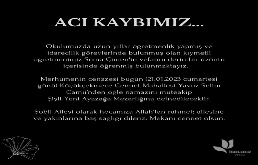 ACI KAYBIMIZ...