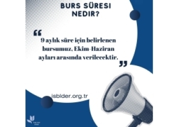 SOBİL YUNUS SAVAŞ BURSU BAŞVURULARIMIZ BAŞLAMIŞTIR.