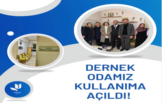 Dernek Odamız Kullanıma Açıldı!